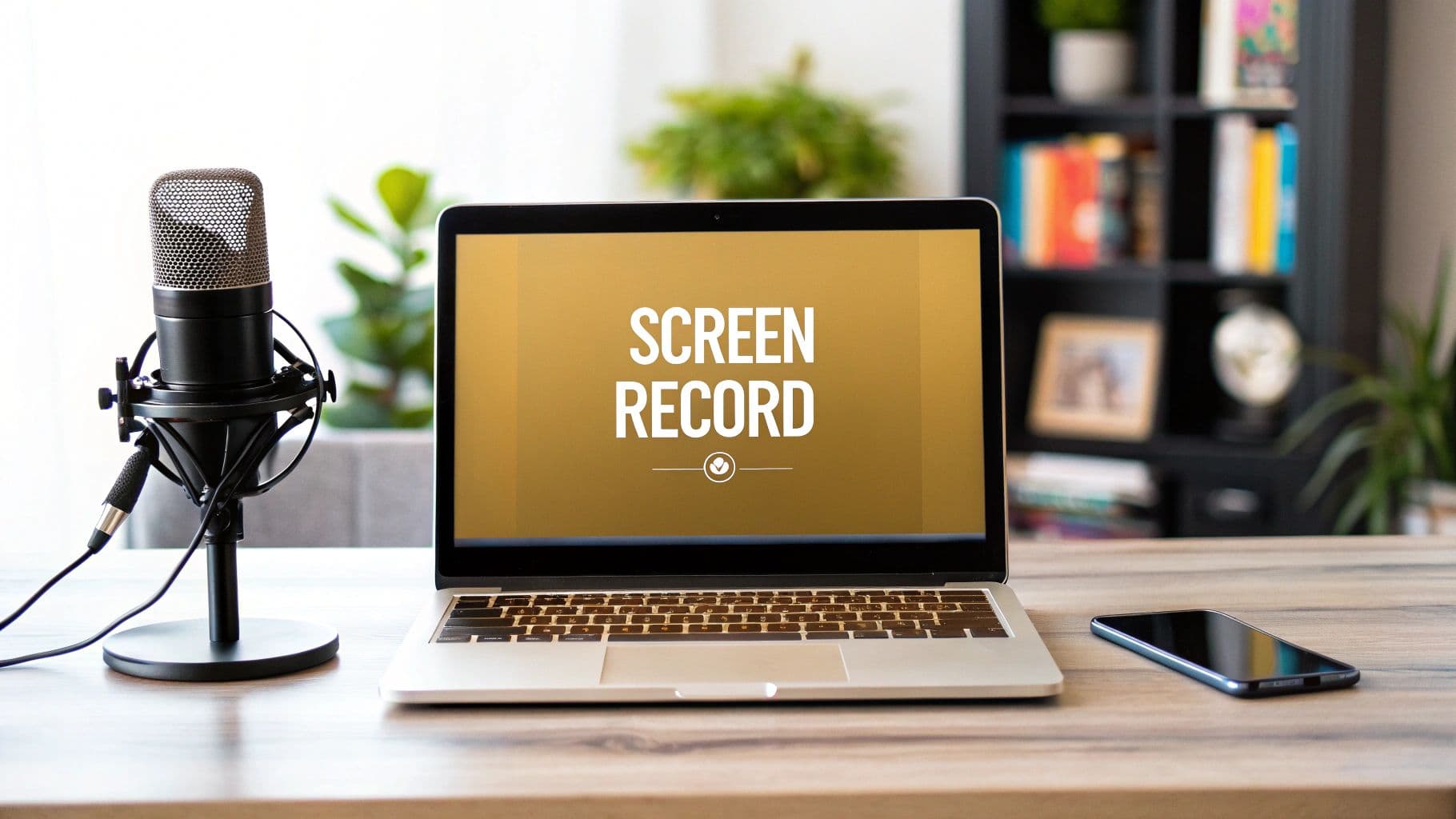 Screen Record with Microphone on Your Mac A Practical Guide