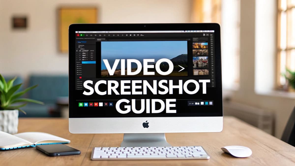 How to Do a Video Screenshot on a Mac - Screen Charm